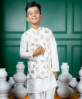 Som Kurta Set With Waist Coat