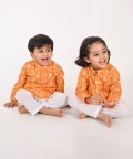Chidiya Udd- Unisex Rust Kurta