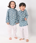 Chidiya Udd- Unisex Blue Kurta