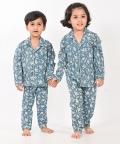 Chidiya Udd- Unisex Blue Nightsuit Set