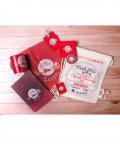 Personalised Santa In His Sleigh Gift Set