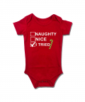 Naughty Nice I Tried Romper
