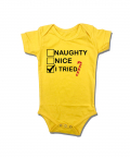 Naughty Nice I Tried Romper