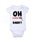 I Love You Daddy Romper