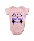 First New Year Balloon Romper