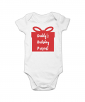 Daddy&s B&Day Present Romper