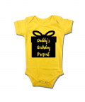 Daddy&s B&Day Present Romper