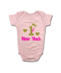 First New Year Crown Romper