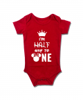 Half Way To One Minnie Romper