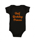 Half B&Day Princess Romper