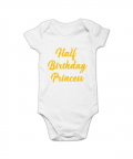 Half B&Day Princess Romper