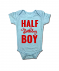 Half B&Day Boy Romper