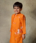 Orange Pichwai Bandi Set 