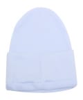 Blue Hat And Bootie Set