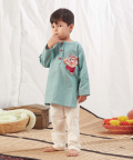 Ganpati Kurta Blue