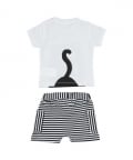Cotton Short-Sleeved Outfit For Babies