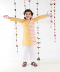 Ikkat Kurta With Pants