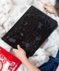 Ilearnngrow Chritmas Stencil With Scratch Paper