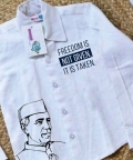 Jawahar Lal Nehru Handpainted Shirt