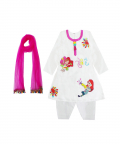 Ivory Holi Theme Suit