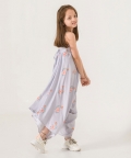 Slate Grey Palazzo Jumpsuit Kids