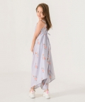 Slate Grey Palazzo Jumpsuit Kids