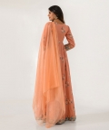 Scarlet Orange Anarkali Suit
