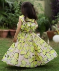 Flower Print Lehnga Skirt With Top
