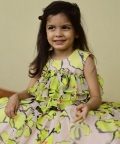 Flower Print Lehnga Skirt With Top