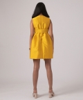Paris Bow Detail Dress With Hair Pin