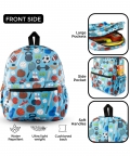Sports Print School Backpack 3 To 7 Years