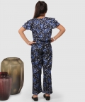 Jelly Jones Foil Print Cord Set Blue