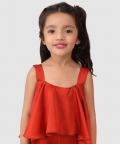 Jelly Jones Asymentric Jumpsuit Coral Brown