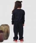 Jelly Jones Co-Ord Set With Heart Print Navy Blue