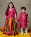 Multicolour Mirror Work Kurta Set 