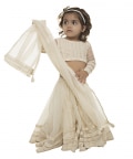 Jr.Almond Lehenga Set