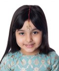 Red String Kundan Meena Teeka