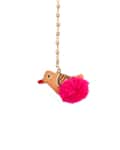 Pink Pom-Pom Bird Teeka
