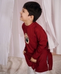 Maroon Srinathji Kurta Set 