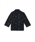 Glow in the Dark Space Print Long Sleeve Kids Night Suit