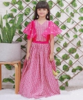 Frilly Sleeves Top & Shiny Zari Thread Embroidered Lehenga