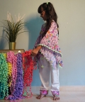 Unicorn Print Kaftan With Pants