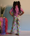 Crop Top With Jacket And Bottom