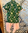 Floral Brocade Asymmetric Kurta With Patiala Salwar