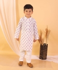 White Kurta Set