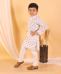 White Kurta Set