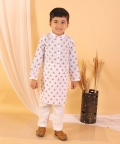 White Kurta Set