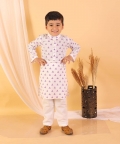 White Kurta Set