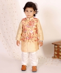 Kurta Set With Floral Jacket