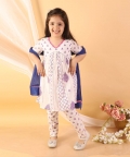 Printed Suit With Dupatta